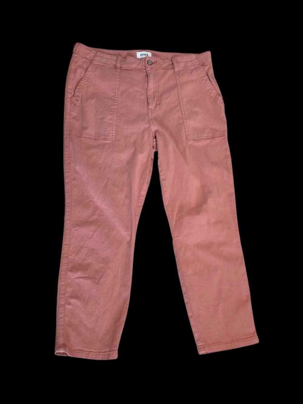 PISTOLA Rose Pink Utility Carpenter Pants